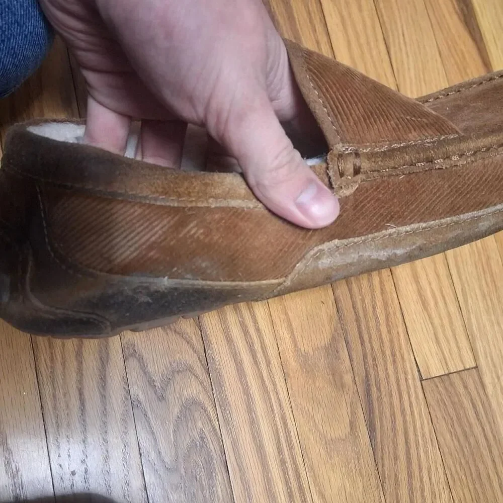 Ugg Men's Brown and Tan Slippers